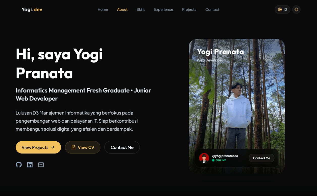Personal Portfolio Website